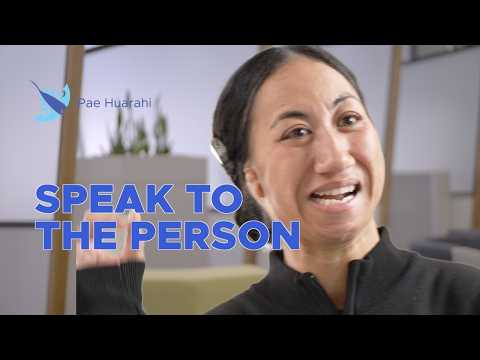 SPEAK TO THE PERSON | Whānau Turi | Featuring Nerry